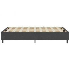VidaXL Boxspringbett Dunkelgrau Stoff - vidaXL Boxspringbett Dunkelgrau Stoff 120x200 cm -Deutschland Betten Verkäufe 2022 04f074411cb74c409963adf331a3bc86
