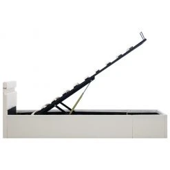 VidaXL Stauraumbett Hydraulisch mit LED - vidaXL Stauraumbett Hydraulisch mit LED Weiß Kunstleder 90×200 cm 20 VidaXL Stauraumbett Hydraulisch mit LED - vidaXL Stauraumbett Hydraulisch mit LED Weiß Kunstleder 90×200 cm -Deutschland Betten Verkäufe 2022 062d82512e9945309f803623696c676c