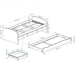 IDIMEX Kojenbett JULIA 90x200 cm 7 IDIMEX Kojenbett JULIA 90x200 cm -Deutschland Betten Verkäufe 2022 0b7dbe87271a4d1ba9510604f6973640