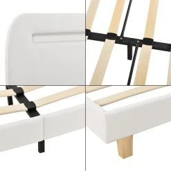 En.casa Polsterbett Roskilde - Weiß - Breite: 186 cm -Deutschland Betten Verkäufe 2022 0c6d040286524fd9b51c6e42b84cd285