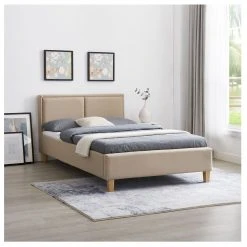 CARO-Möbel Polsterbett ANAIS 120x200 cm - Braun -Deutschland Betten Verkäufe 2022 0e8f1f0432694d64aa47c217ab18999f