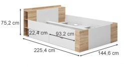 VitaliSpa Schubladenbett „Pulsar" 140cm Sonoma/Wei -Deutschland Betten Verkäufe 2022 0f69897d312e4ac78ee470844dc3ca2a.cropped 65 292 842 452.processed