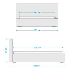 Studio Copenhagen Polsterbett Shabby Echtleder - Ocker - 140 x 200cm -Deutschland Betten Verkäufe 2022 1000038765 210702 16331100023 SKETCH DETAILS P000000001000038765 sketch
