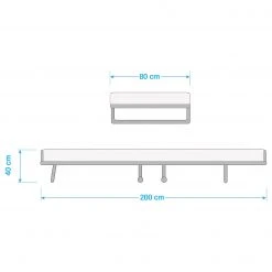 Mooved Acapulco Komfortbett 80x200cm -Deutschland Betten Verkäufe 2022 1000059316 210629 12500500002 SKETCH DETAILS P000000001000059316 sketch