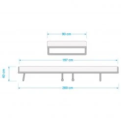 Mooved Gästebett Diwan - mit Ausklappautomatik -Deutschland Betten Verkäufe 2022 1000059320 210629 12500500004 SKETCH DETAILS P000000001000059320 sketch