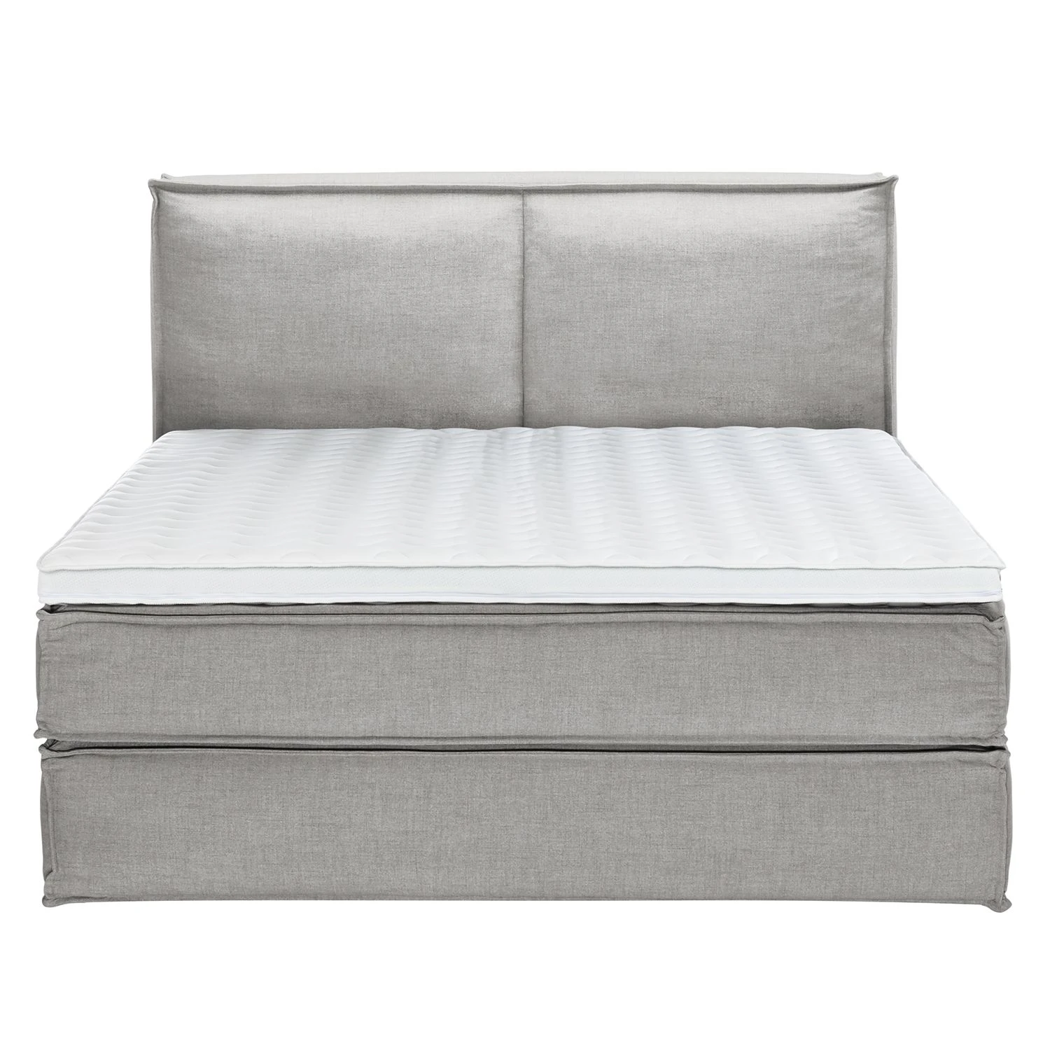 Boxspringbett Kinx - Stoff KINX: Grau - 180 x 200cm - H2 - 130 cm 10 Boxspringbett Kinx - Stoff KINX: Grau - 180 x 200cm - H2 - 130 cm – Bild 8