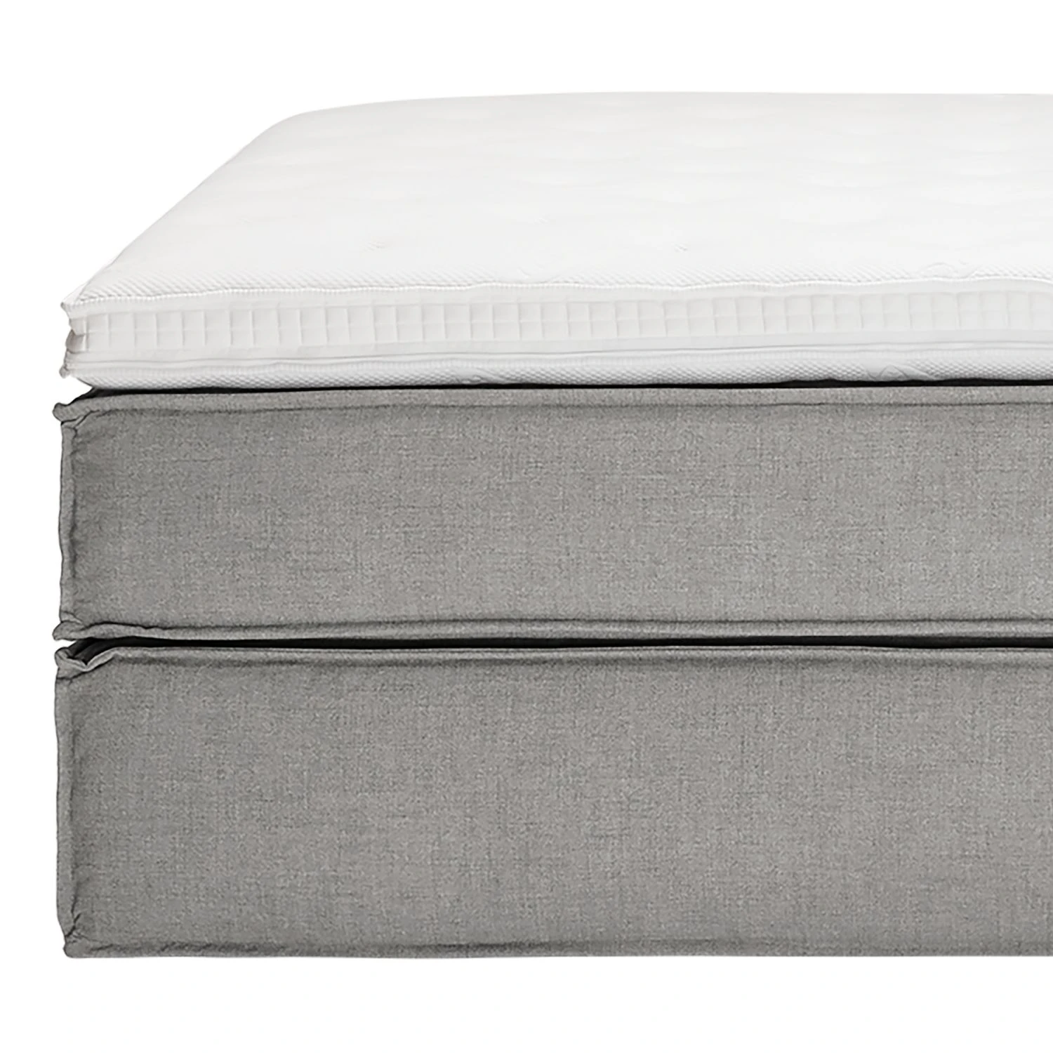 Boxspringbett Kinx - Stoff KINX: Grau - 180 x 200cm - H2 - 130 cm 17 Boxspringbett Kinx - Stoff KINX: Grau - 180 x 200cm - H2 - 130 cm – Bild 15