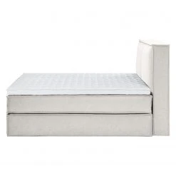 Boxspringbett Kinx - Stoff KINX: Weiß - 180 x 200cm - H2 - 130 cm -Deutschland Betten Verkäufe 2022 1000062032 180615 124848163 GALLERYIMAGES P000000001000062032