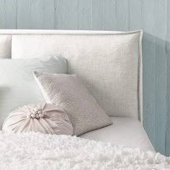 Boxspringbett Kinx - Stoff KINX: Weiß - 180 x 200cm - H2 - 130 cm -Deutschland Betten Verkäufe 2022 1000062032 180615 124850173 GALLERYIMAGES P000000001000062032