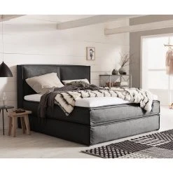 Boxspringbett Kinx - Stoff KINX: Anthrazit - 180 x 200cm - H2 - 130 cm 29 Boxspringbett Kinx - Stoff KINX: Anthrazit - 180 x 200cm - H2 - 130 cm -Deutschland Betten Verkäufe 2022 1000062034 180615 124854182 MOOD GALLERYIMAGES P000000001000062034 mood