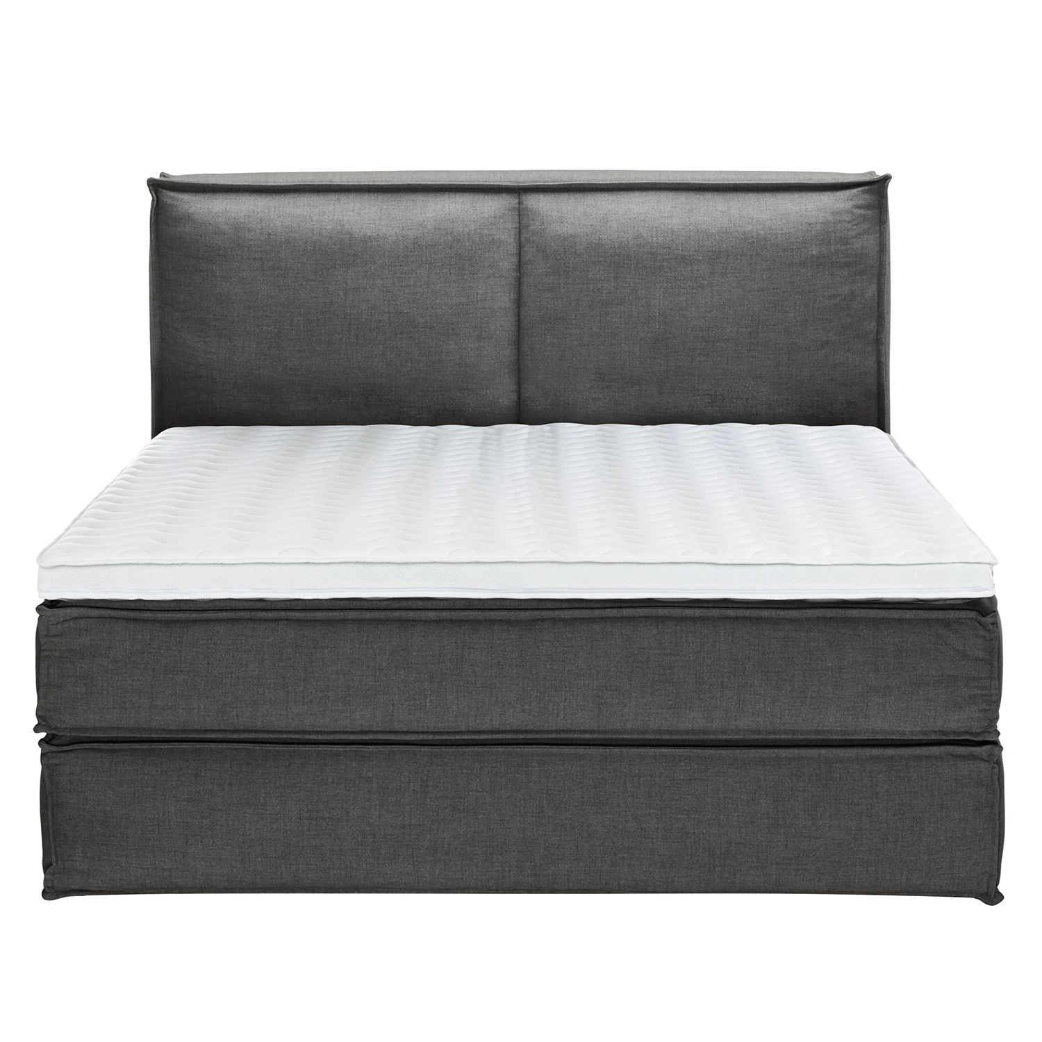 Boxspringbett Kinx - Stoff KINX: Anthrazit - 180 x 200cm - H2 - 130 cm 10 Boxspringbett Kinx - Stoff KINX: Anthrazit - 180 x 200cm - H2 - 130 cm – Bild 8