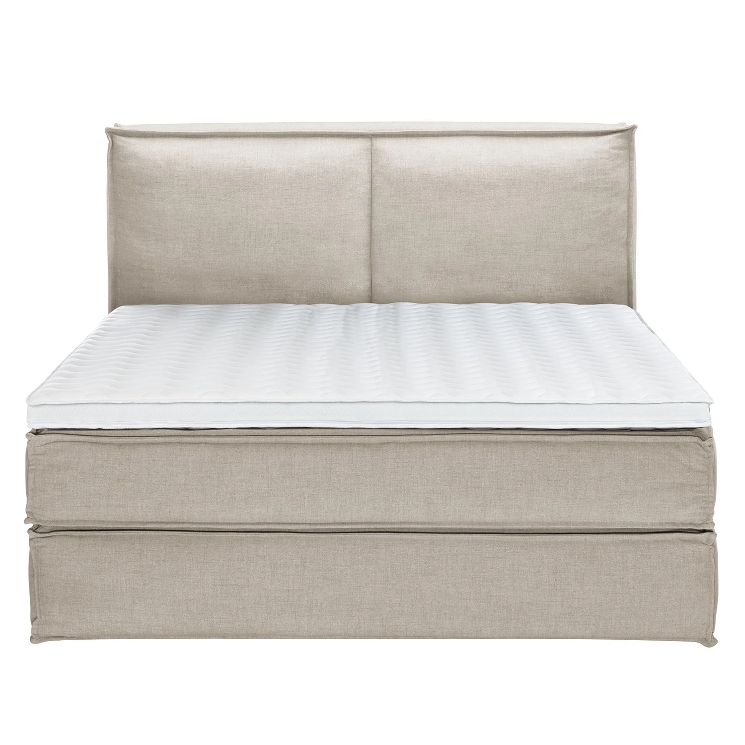Boxspringbett Kinx - Stoff KINX: Beige - 180 x 200cm - H2 - 130 cm 10 Boxspringbett Kinx - Stoff KINX: Beige - 180 x 200cm - H2 - 130 cm – Bild 8