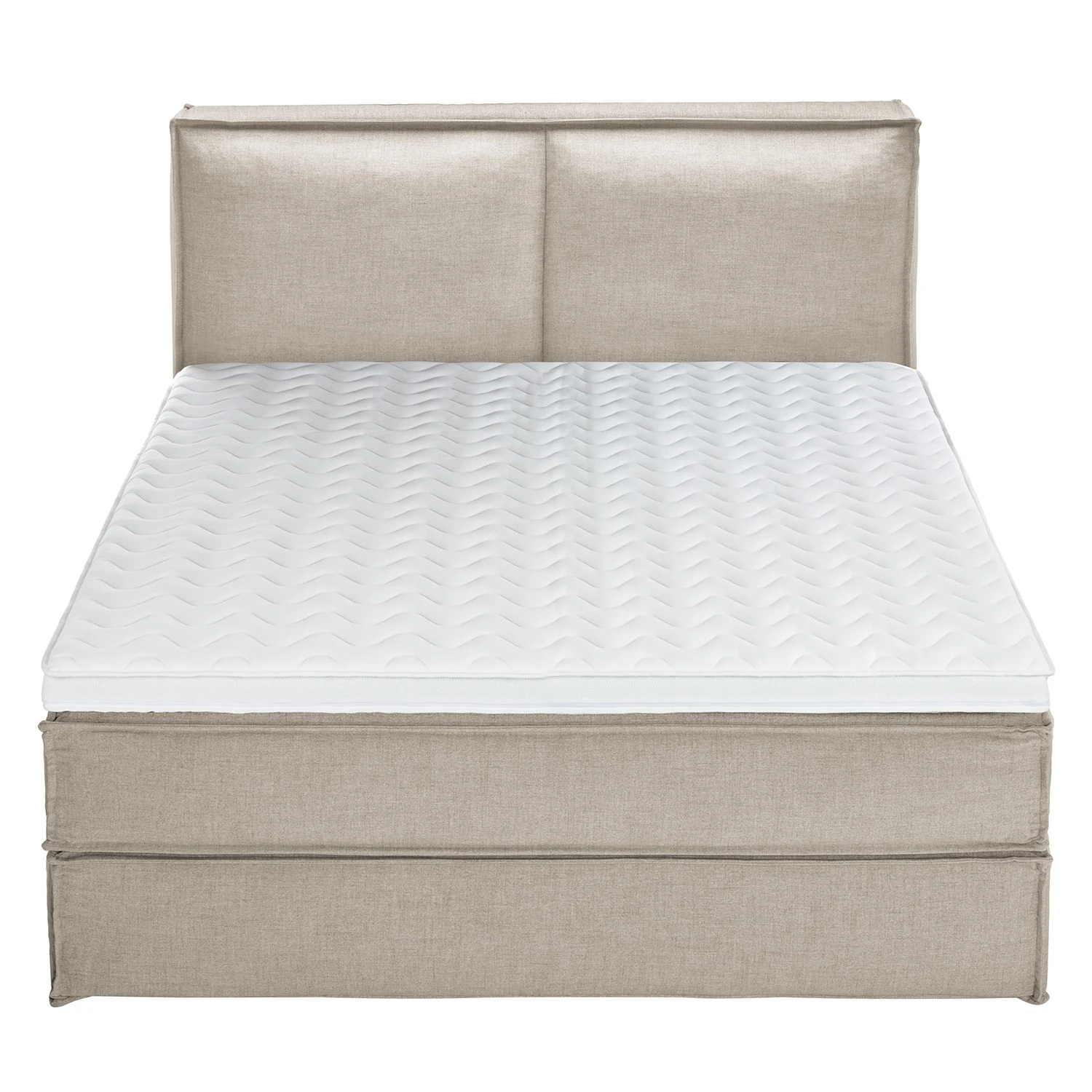 Boxspringbett Kinx - Stoff KINX: Beige - 180 x 200cm - H2 - 130 cm 11 Boxspringbett Kinx - Stoff KINX: Beige - 180 x 200cm - H2 - 130 cm – Bild 9