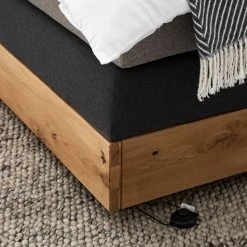 Ars Natura Boxspringbett LaamliaWood I - Massivholz Eiche - 180 x 200cm -Deutschland Betten Verkäufe 2022 1000112849 200402 18281300095 DETAILS P000000001000112849