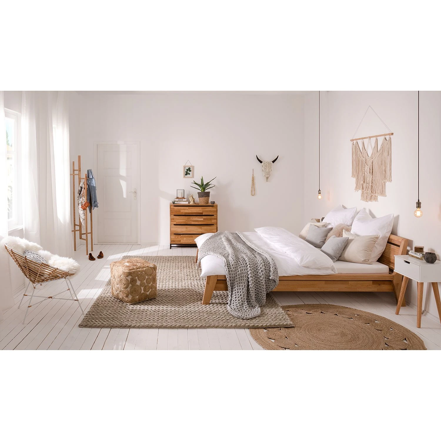 Ars Natura Bett Tanjara - Buche massiv 4 Ars Natura Bett Tanjara - Buche massiv – Bild 2