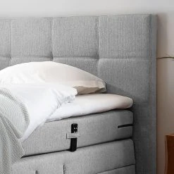 Loftscape Boxspringbett Jamana - motorisch verstellbar - inkl. Topper - Webstoff - Lichtgrau -Deutschland Betten Verkäufe 2022 1000123096 181115 15385109 GALLERYIMAGES P000000001000123096