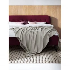 Mørteens Polsterbett Klink III - Samt-Optik - Bordeaux - 140 x 200cm -Deutschland Betten Verkäufe 2022 1000123586 201111 18202000022 MOOD DETAILS P000000001000123586 mood