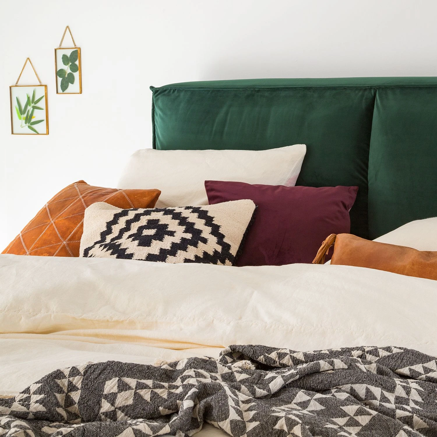 Boxspringbett Kinx - Samt Fraya: Teichgrün - 180 x 200cm - H2 - 130 cm 13 Boxspringbett Kinx - Samt Fraya: Teichgrün - 180 x 200cm - H2 - 130 cm – Bild 11