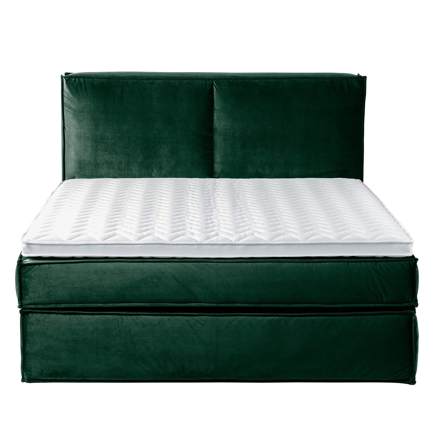 Boxspringbett Kinx - Samt Fraya: Teichgrün - 180 x 200cm - H2 - 130 cm 11 Boxspringbett Kinx - Samt Fraya: Teichgrün - 180 x 200cm - H2 - 130 cm – Bild 9