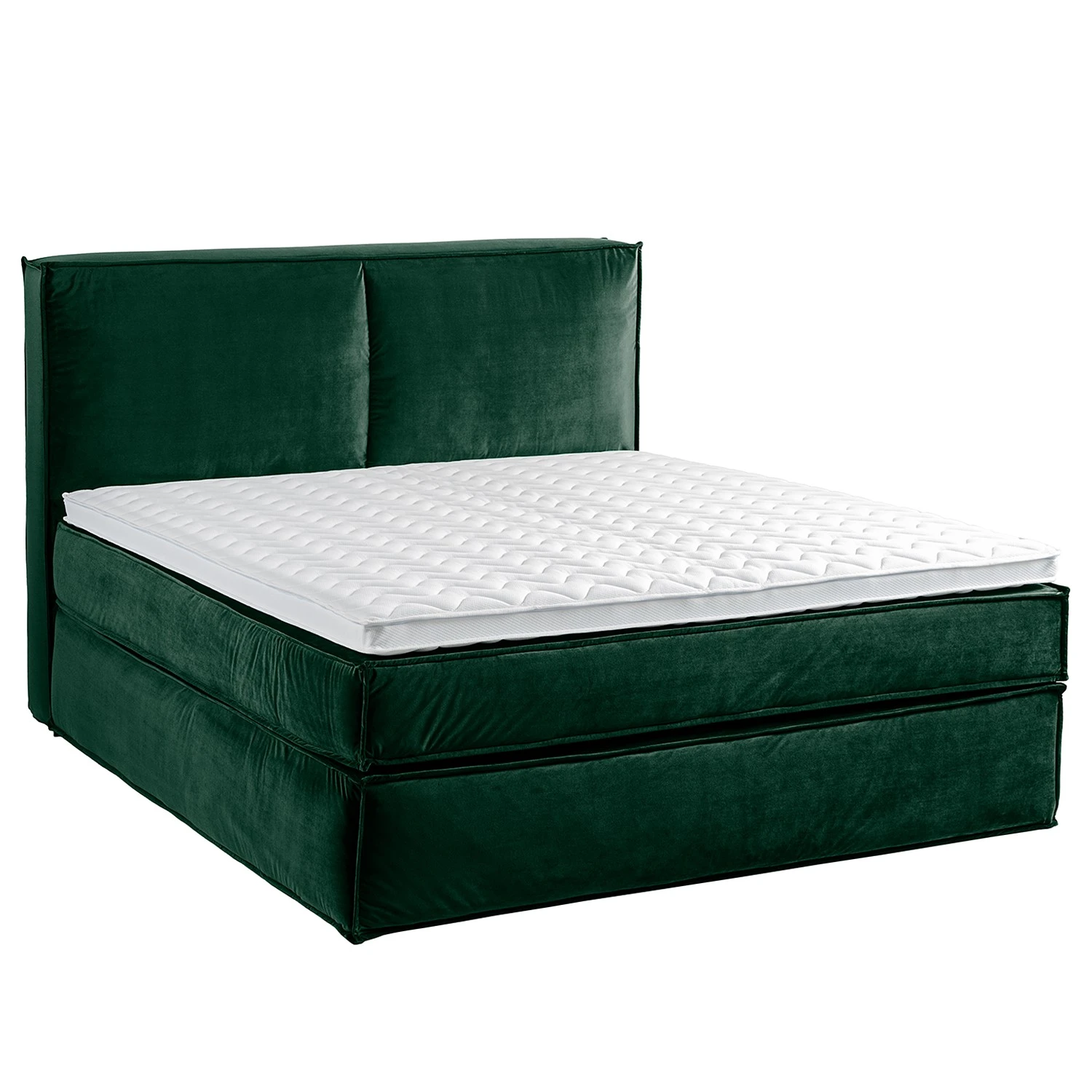 Boxspringbett Kinx - Samt Fraya: Teichgrün - 180 x 200cm - H2 - 130 cm 9 Boxspringbett Kinx - Samt Fraya: Teichgrün - 180 x 200cm - H2 - 130 cm – Bild 7