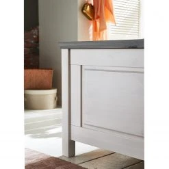 Maison Belfort Massivholzbett Bergen - Kiefer Weiß / Kiefer Grau - 140 x 200cm 18 Maison Belfort Massivholzbett Bergen - Kiefer Weiß / Kiefer Grau - 140 x 200cm -Deutschland Betten Verkäufe 2022 1000125646 211122 08324002259 DETAILS P000000001000125646