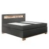 Wimex Boxspringbett Nevada - Webstoff - 180 x 200 cm - Anthrazit / Plankeneiche Dekor - Ohne Topper -Deutschland Betten Verkäufe 2022 1000126032 180903 14042905 IMAGE P000000001000126032