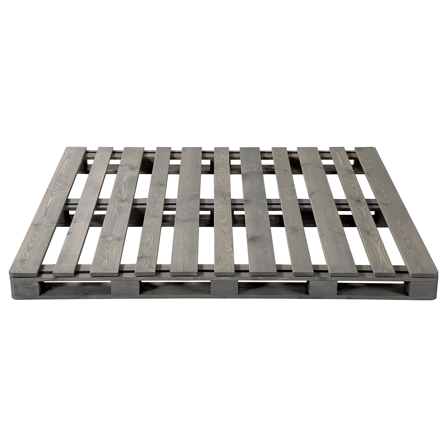 Palettenbett Smood - Massivholz Kiefer - Grau - 180 x 200cm 10 Palettenbett Smood - Massivholz Kiefer - Grau - 180 x 200cm – Bild 8