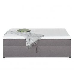 Polsterbett KiYDOO (inkl. Bettkasten) - Webstoff - Grau - 160 x 200cm - Ohne Kopfteil -Deutschland Betten Verkäufe 2022 1000126689 180807 16133906 GALLERYIMAGES P000000001000126689