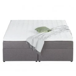 Polsterbett KiYDOO (inkl. Bettkasten) - Webstoff - Grau - 160 x 200cm - Ohne Kopfteil -Deutschland Betten Verkäufe 2022 1000126689 180807 16133911 GALLERYIMAGES P000000001000126689