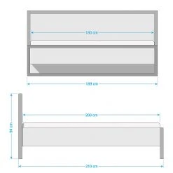 Fresh to go Bettgestell Detroit - Ohne textile Ausstattung -Deutschland Betten Verkäufe 2022 1000129134 210720 09232100006 SKETCH DETAILS P000000001000129134 sketch
