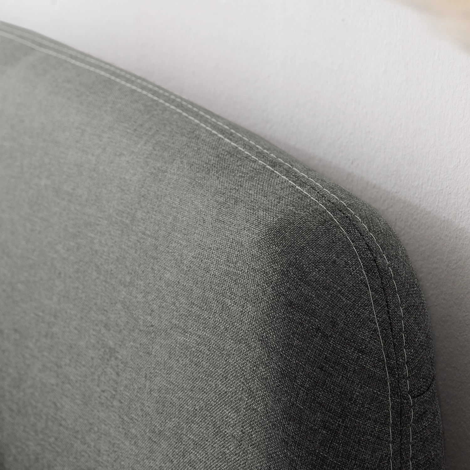 Mørteens Polsterbett Belmonte - Webstoff / Gummibaum massiv - Hellgrau 11 Mørteens Polsterbett Belmonte - Webstoff / Gummibaum massiv - Hellgrau – Bild 9