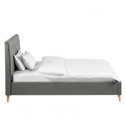 Mørteens Polsterbett Almonte - Webstoff / Gummibaum massiv - Hellgrau -Deutschland Betten Verkäufe 2022 1000131989 191031 06223900019 DETAILS P000000001000131989