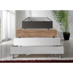 Wimex Bettgestell Easy Beds - Plankeneiche Dekor - 100 x 200cm -Deutschland Betten Verkäufe 2022 1000136958 220608 030 DETAILS P000000001000136958