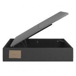 Norrwood Polsterbett Faugh - Webstoff - Graphit - 160 x 200cm -Deutschland Betten Verkäufe 2022 1000138128 181026 11015704 GALLERYIMAGES P000000001000138128