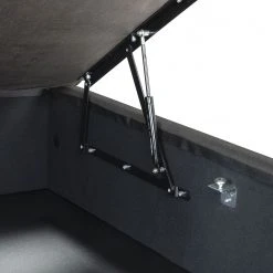 Norrwood Polsterbett Faugh - Webstoff - Graphit - 160 x 200cm -Deutschland Betten Verkäufe 2022 1000138128 181026 11015807 GALLERYIMAGES P000000001000138128