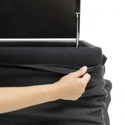 Norrwood Polsterbett Faugh - Webstoff - Graphit - 160 x 200cm -Deutschland Betten Verkäufe 2022 1000138128 181026 11015808 GALLERYIMAGES P000000001000138128