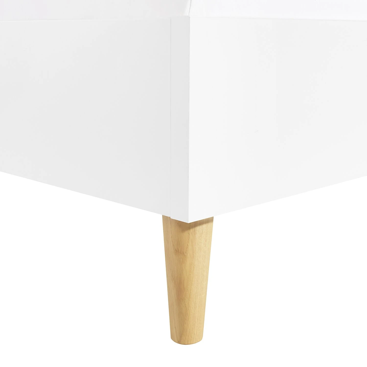 Bett SKØP V - Hellgrau / Weiß - 140 x 200cm 8 Bett SKØP V - Hellgrau / Weiß - 140 x 200cm – Bild 6