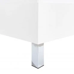 Bett SKØP VI - Hellgrau / Weiß - 140 x 200cm -Deutschland Betten Verkäufe 2022 1000142447 181116 132653166 GALLERYIMAGES P000000001000142447