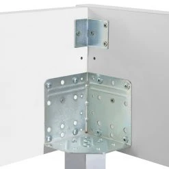 Bett SKØP VI - Hellgrau / Weiß - 140 x 200cm -Deutschland Betten Verkäufe 2022 1000142447 181116 132653167 GALLERYIMAGES P000000001000142447