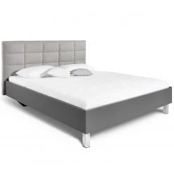 Bett SKØP X - Hellgrau / Anthrazit - 140 x 200cm -Deutschland Betten Verkäufe 2022 1000142628 210810 16174200330 DETAILS P000000001000142628