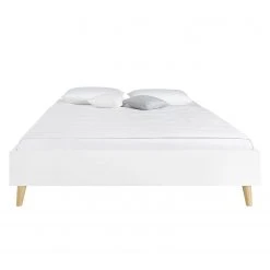 Bett SKØP XIII - Weiß - 140 x 200cm -Deutschland Betten Verkäufe 2022 1000142640 181116 132913443 GALLERYIMAGES P000000001000142640