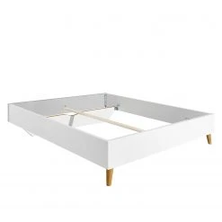 Bett SKØP XIII - Weiß - 140 x 200cm -Deutschland Betten Verkäufe 2022 1000142640 181116 132913444 GALLERYIMAGES P000000001000142640