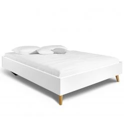 Bett SKØP XIII - Weiß - 140 x 200cm -Deutschland Betten Verkäufe 2022 1000142640 210810 16174000269 DETAILS P000000001000142640