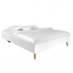 Bett SKØP XIII - Weiß - 140 x 200cm