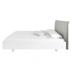 Bett SKØP - Hellgrau / Weiß - 160 x 200cm -Deutschland Betten Verkäufe 2022 1000142647 181129 13195200003 GALLERYIMAGES P000000001000142647