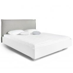 Bett SKØP - Hellgrau / Weiß - 160 x 200cm -Deutschland Betten Verkäufe 2022 1000142647 210810 16174600433 DETAILS P000000001000142647