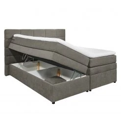 Fredriks Boxspringbett Poppel - Webstoff - Steingrau -Deutschland Betten Verkäufe 2022 1000143678 181116 15553510 GALLERYIMAGES P000000001000143678