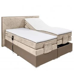Fredriks Boxspringbett Newborough - Webstoff - Creme / Taupe -Deutschland Betten Verkäufe 2022 1000143709 210218 11502000005 DETAILS P000000001000143709