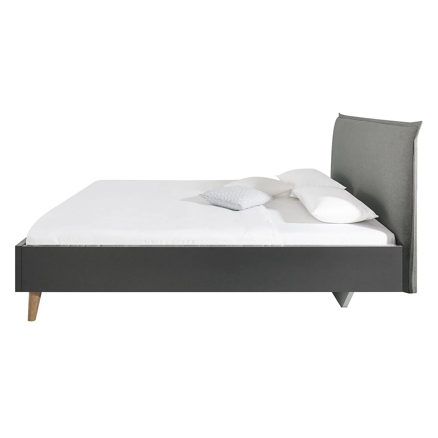 Bett SKØP I - Dunkelgrau / Grau - 180 x 200cm 4 Bett SKØP I - Dunkelgrau / Grau - 180 x 200cm – Bild 2