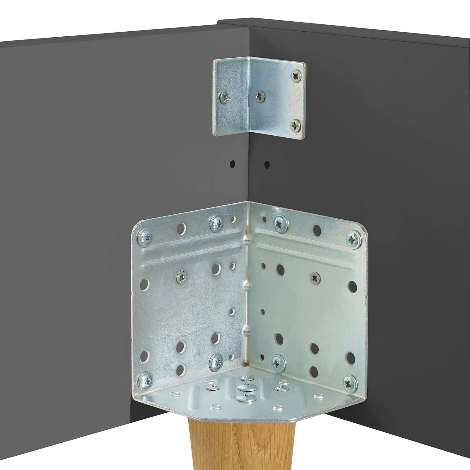 Bett SKØP I - Dunkelgrau / Grau - 180 x 200cm 9 Bett SKØP I - Dunkelgrau / Grau - 180 x 200cm – Bild 7